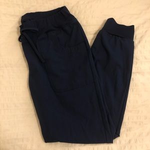 Heartsoul NAVY jogger scrub bottoms - medium